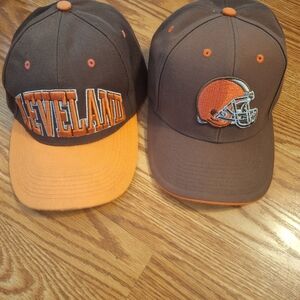 NFL Cleveland Brown and Orange Hats